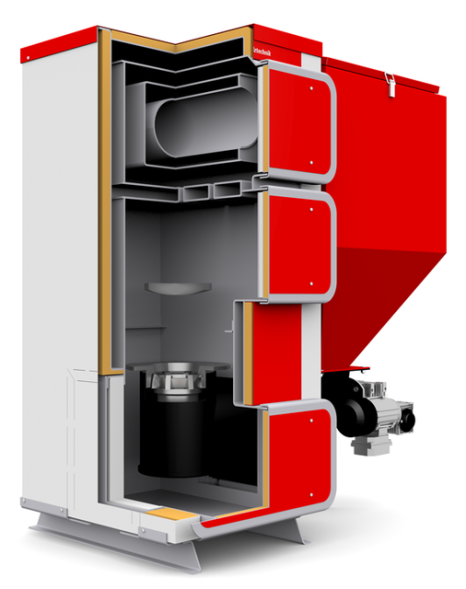 Автоматический котел Heiztechnik Q Eko Lux 25